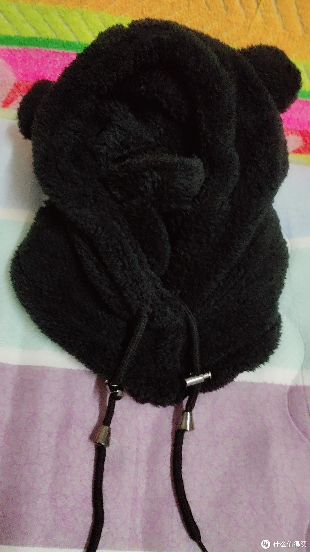 我的滑雪装备，可爱熊帽子