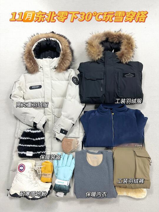 玩转东北冰雪:羽绒服穿搭指南助你温暖过冬